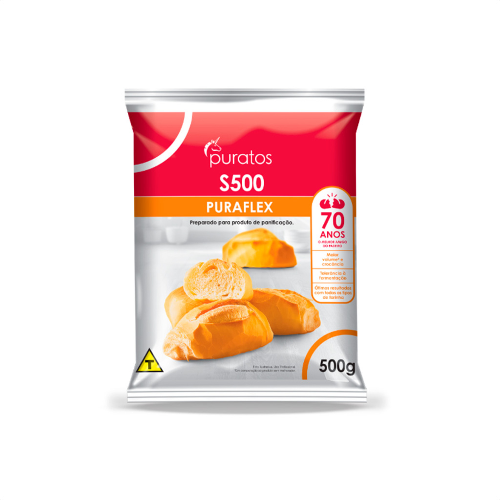 Melhorador/Reforçador de Farinha S500 Puraflex 500g- Puratos