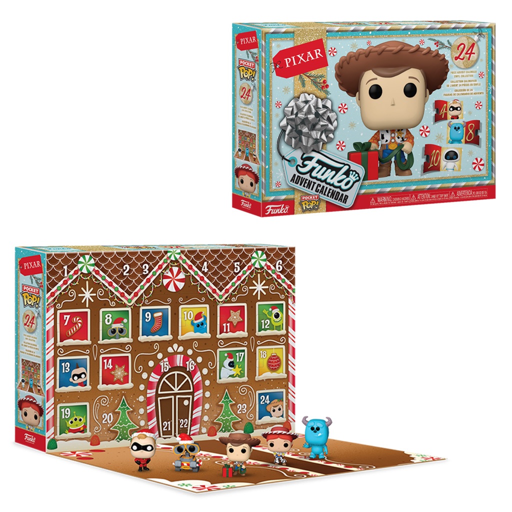 CALENDÁRIO FUNKO POCKET POP CALENDAR ADVENT PIXAR 2024 (75807) NOVO ORIGINAL