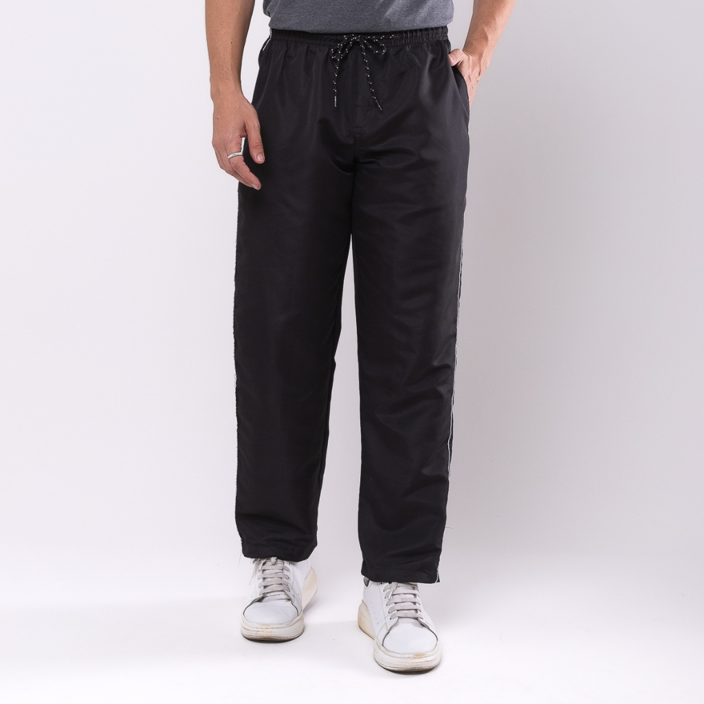 Calças Tactel Masculina Todas com 03 Bolsos Fundos Listra Uniforme Confortável