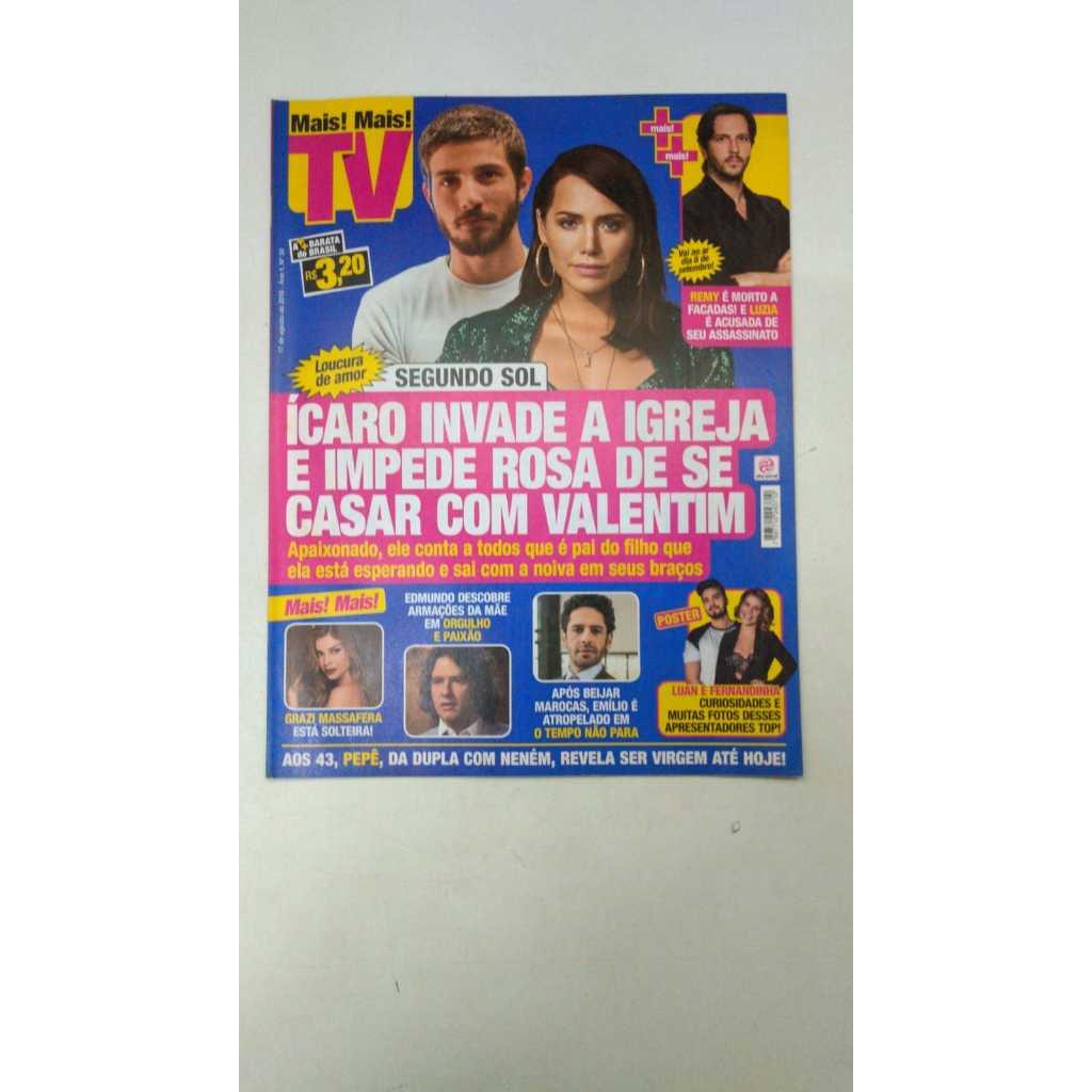 Revista Tv mais mais 30 Anitta  Grazi Massafera 10302