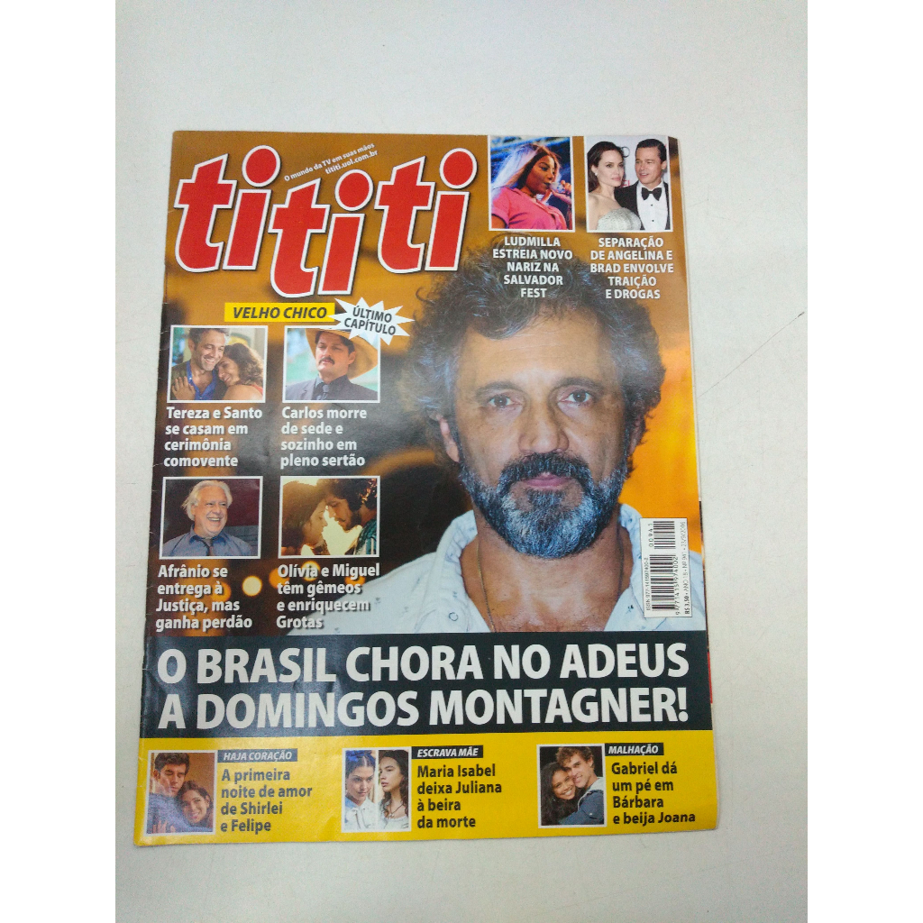 Revista Tititi 941 Camila Pitanga Angelina Novelas 9546