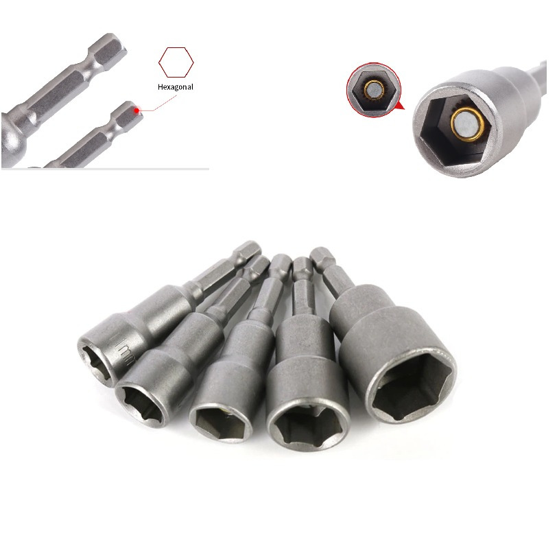 Soquetes Magnéticos 8mm X 42mm - Ferramenta Profissional