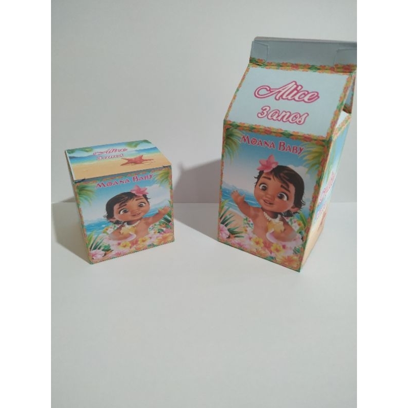 Kit Moana Baby Caixinha Milk + Caixinha Surpresa - Lançamento