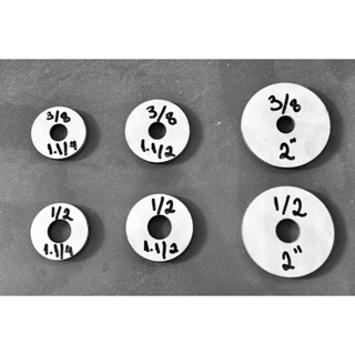 5 Unid Arruelas Redondas (Podendo ser usadas em Torres) Inox 304 em Oferta na Shopee