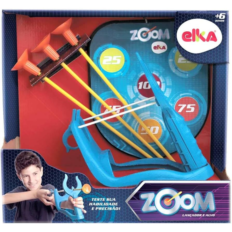Lançador Zoom com Alvo - Elka