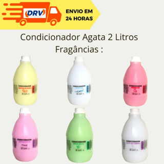 Condicionador Ágata 2L- Lavagem E Restauração - Efeito Salão De Beleza Condicionador Galão 2 Litros em Oferta na Shopee