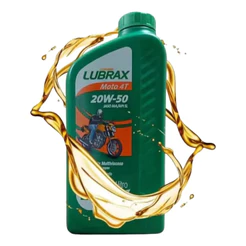 Óleo Lubrax 20W50 Lubrificante Mineral Moto 4T SAE 1L