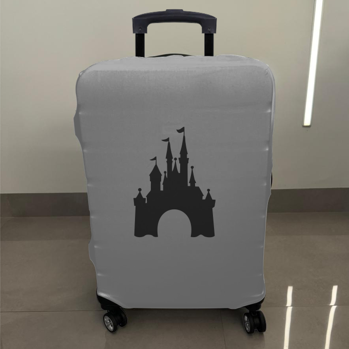 Capa Elástica Protetora Mala Para Viagem De Castelo P(10kg)