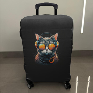 Capa Elástica Protetora De Mala de Gato Cute Para Viagem em Oferta na Shopee