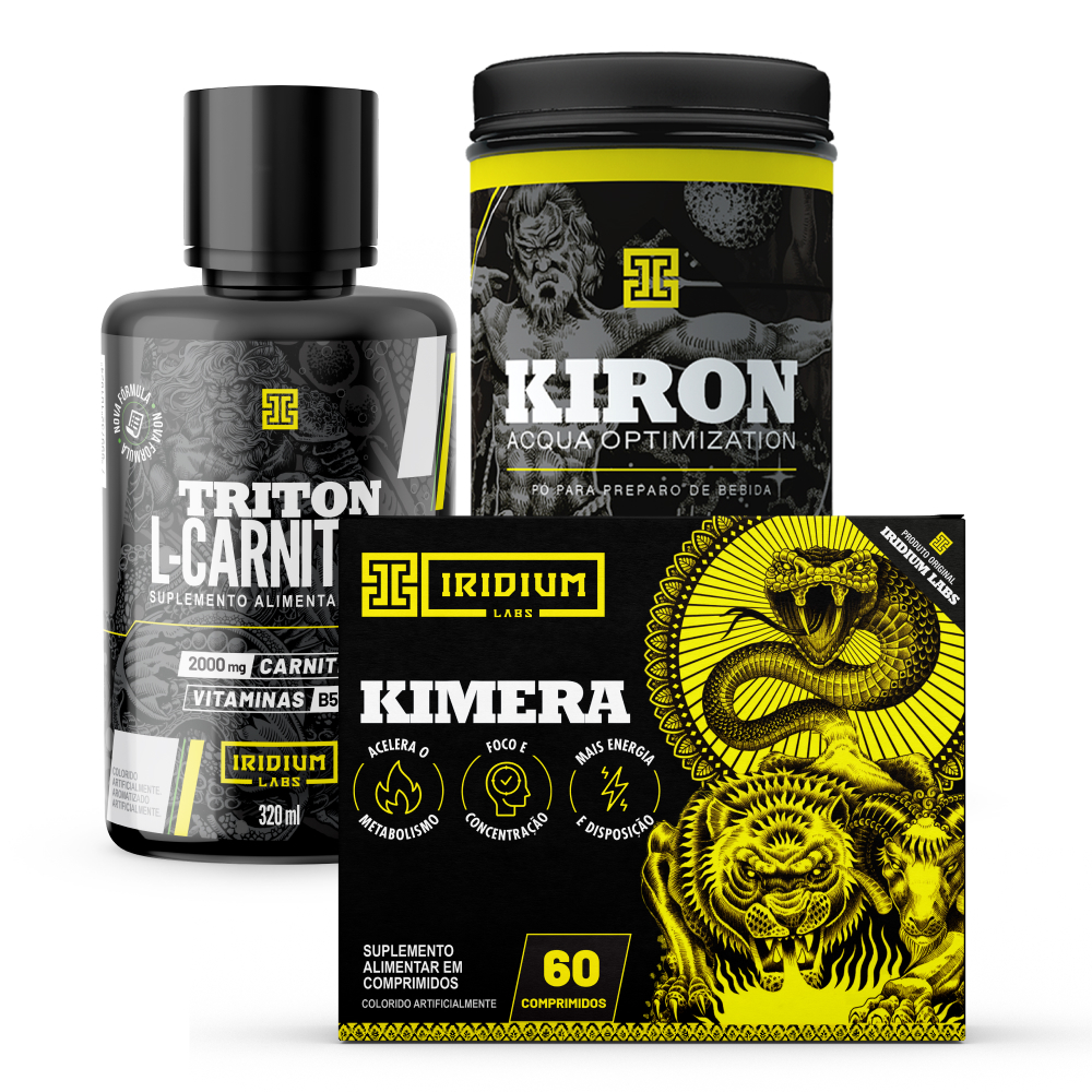 Combo  Kimera Thermo + Kiron Acqua Optimization + Triton L- Carnitina em Oferta na Shopee