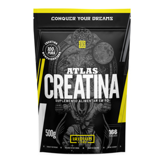 Creatina Atlas 500g - Monohidratada 100% Pura - Iridium Labs em Oferta na Shopee
