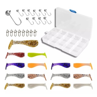 Kit Isca Micro Shad Girino 3cm - 44 Peças Ultra Light Robalo em Oferta na Shopee