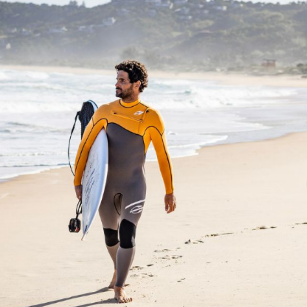 Long John Masculino Para Surf Manga Longa 1mm Flexxxa Pro Uv Suit Mormaii