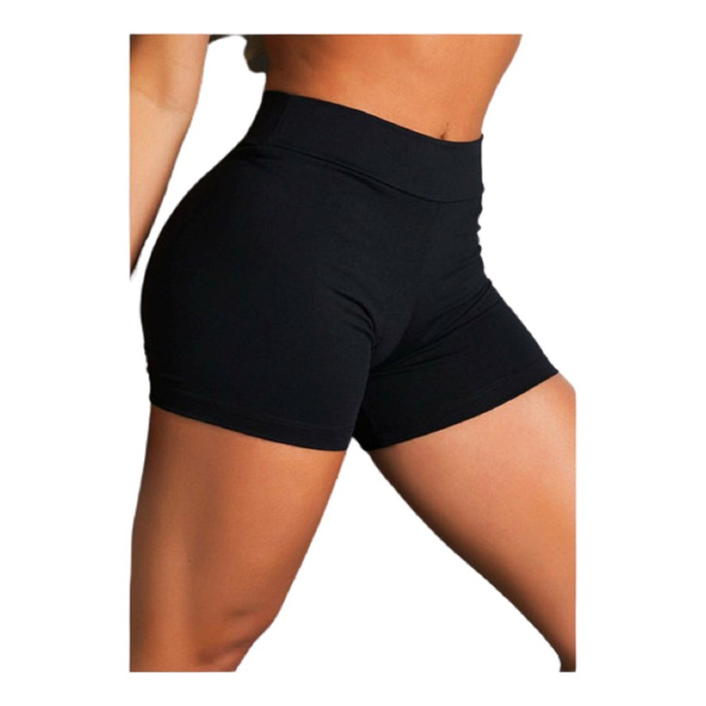 Short Suplex Academia Fitness Feminino  Cós Alto - Wolfox em Oferta na Shopee