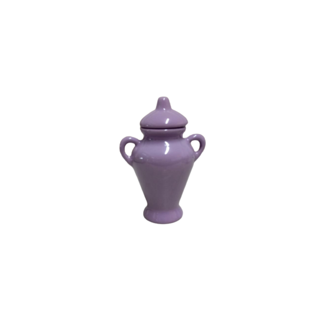 Quartinha De Louça Lilas De 12Cm C/A - Zp7