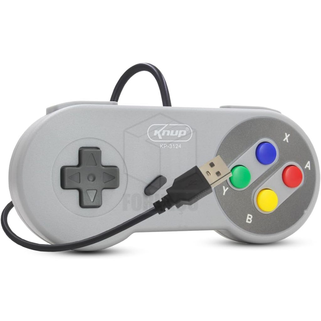 Controle Usb Para Computador TV Box Snes Super Nintendo Para Pc Raspberry Mac Linux