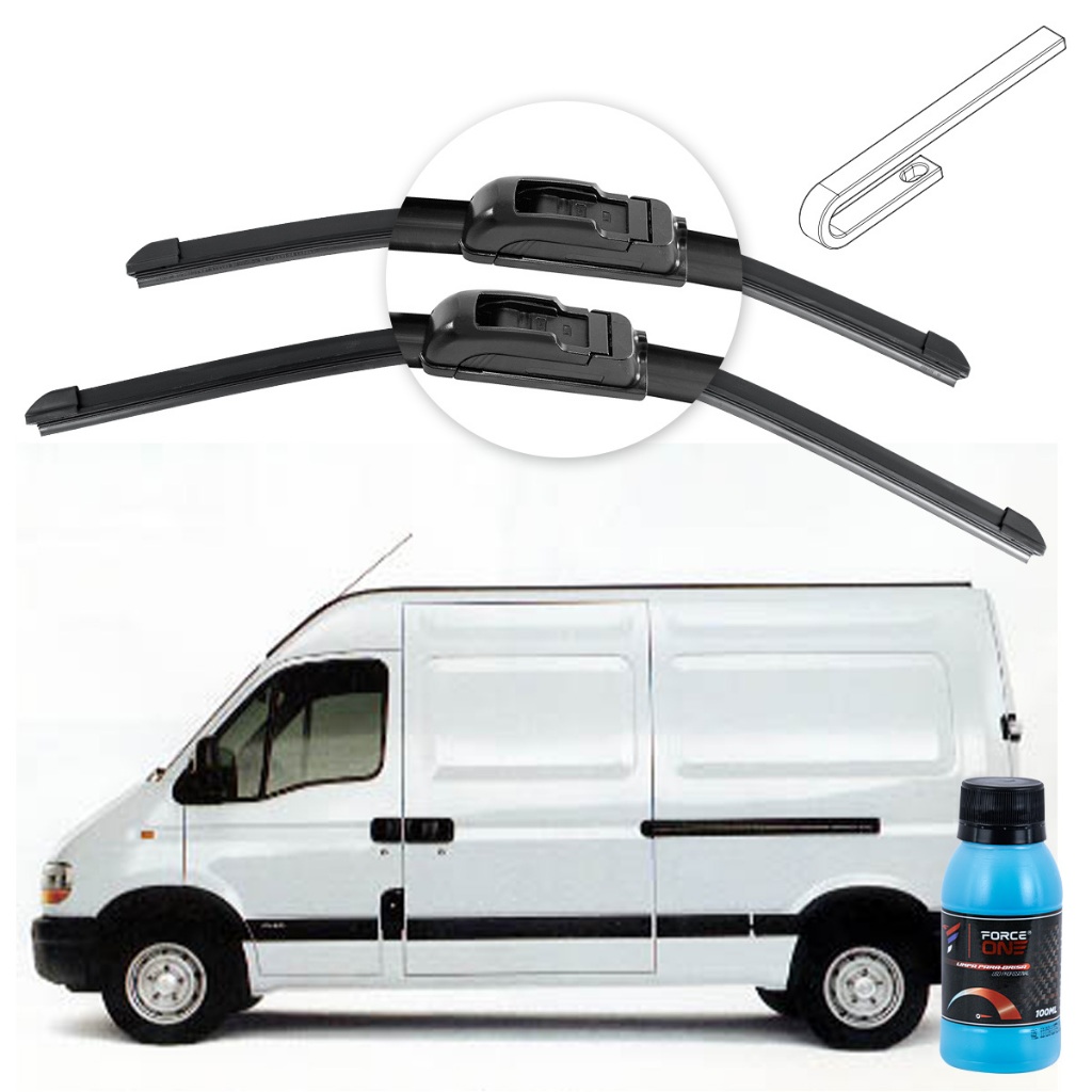 Limpador de Parabrisa Renault Master ano 02 a 06 Universal em Oferta na Shopee