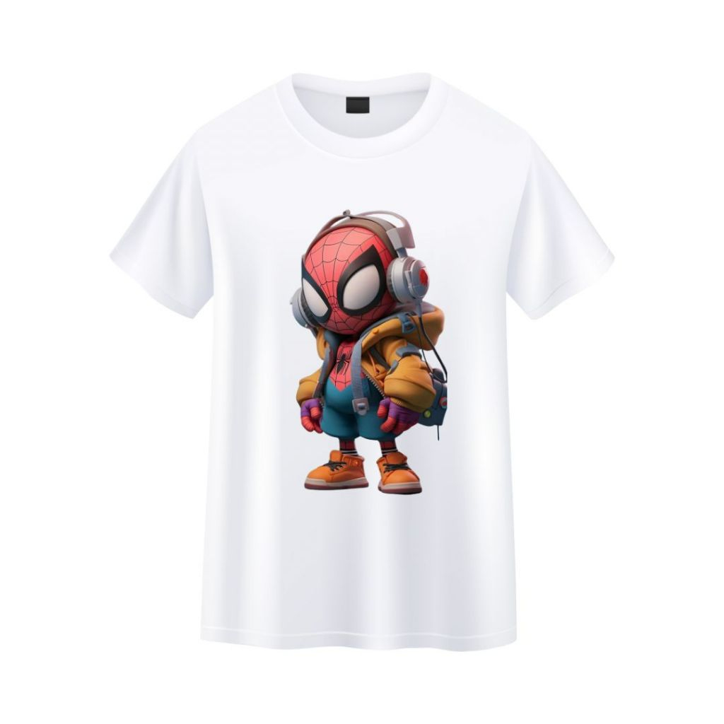 Camiseta Homem Aranha Infantil Adulto Plus Size