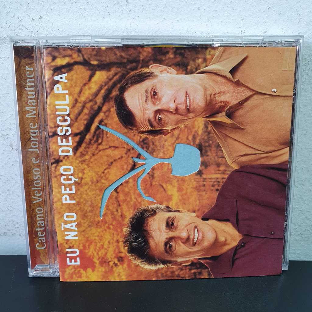 CD Caetano Veloso e Jorge Mautner – Eu Não Peço Desculpa - Original