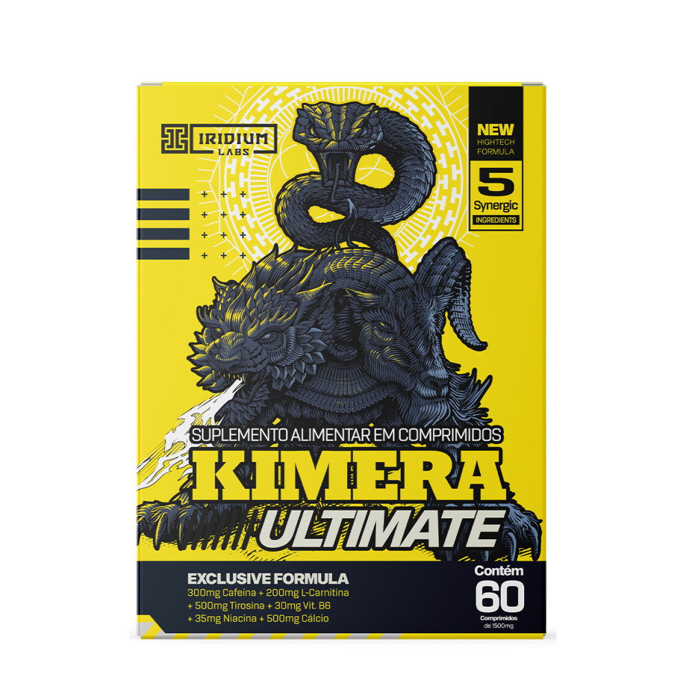 Kimera Ultimate 60 Comps - Termogênico Tecnológico - Iridium Labs em Oferta na Shopee