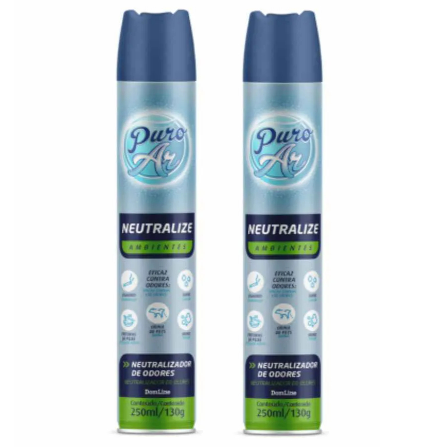 Neutralizador de Odores sem Cheiro 250ml Bloqueia Cheiro de Cigarro Frituras Suor Mofo e Urina Pet