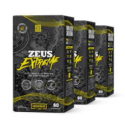 Zeus Extreme ZMA - 60 comps - Kit 3 caixas Iridium Labs