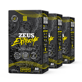 Zeus Extreme ZMA - 60 comps - Kit 3 caixas Iridium Labs em Oferta na Shopee