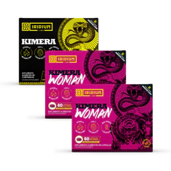 Kit Termogênico 1x Kimera Thermo 60 comps e 2x Kimera Woman 60 caps - Iridium Labs
