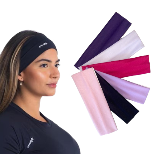 Kit 6 Faixas de cabelo Bandana Feminina anos 90 tiara lisa para esportes, penteados, yoga e etc COLORIDO em Oferta na Shopee
