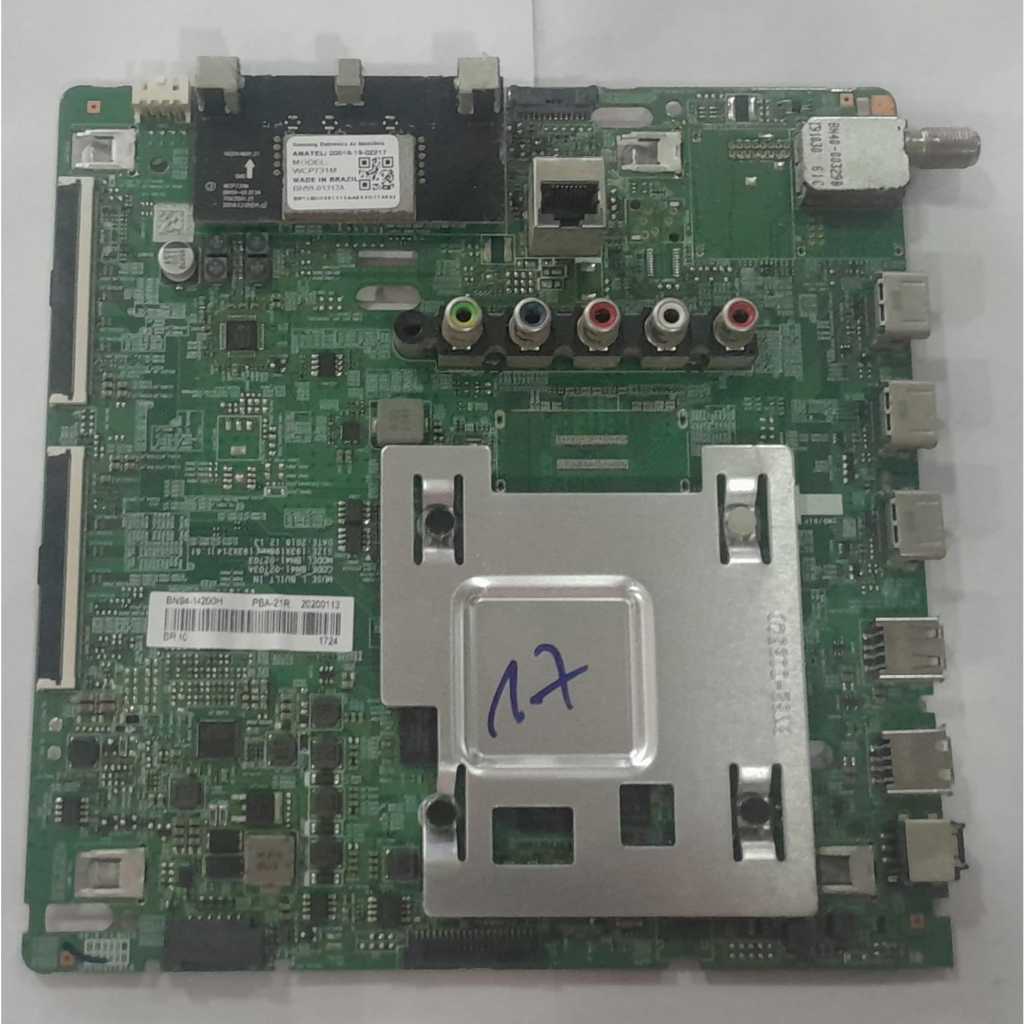 placa principal samsung un65ru7100g cod. bn9414200h