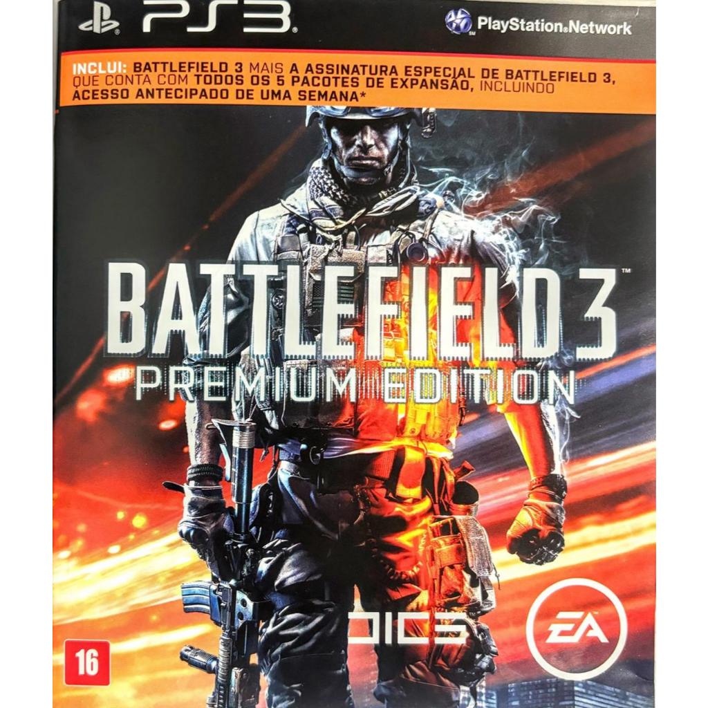 battlefield 3 premium Edition ps3 midia fisica, original
