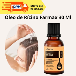Oléo De Rícinio 100 % Puro 30 ML Farmax em Oferta na Shopee