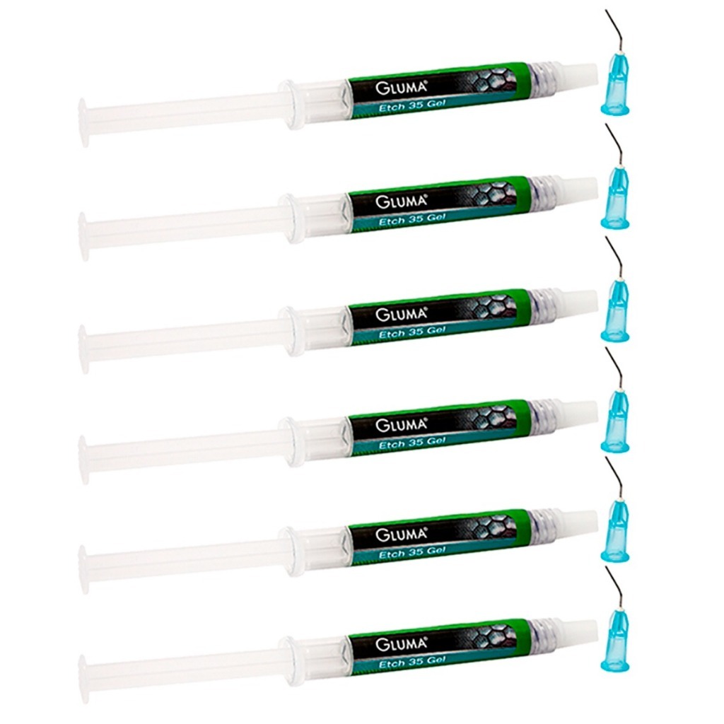 Kit C/ 6 Condicionador Fosfórico 37% Esmalte Dentina em Oferta na Shopee