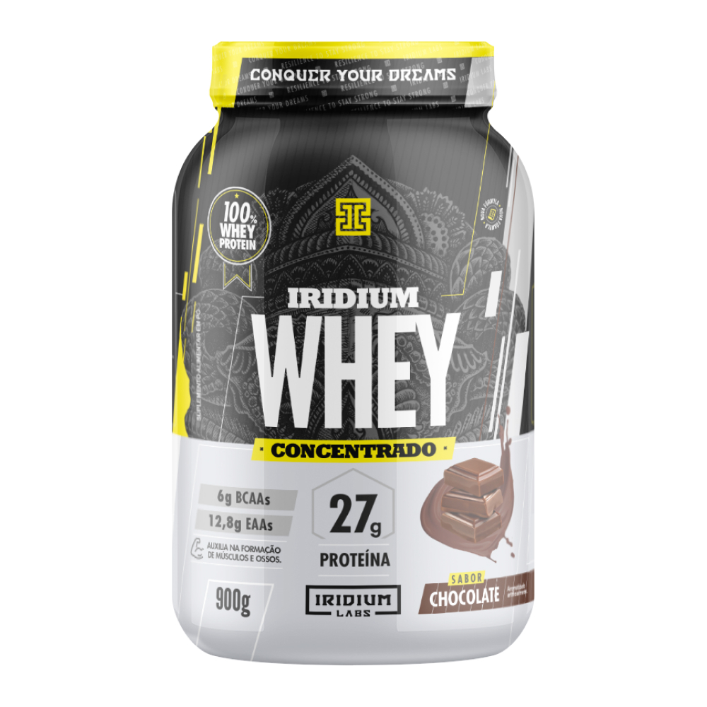 Whey Protein Concentrado 900g -  Iridium Labs - Health