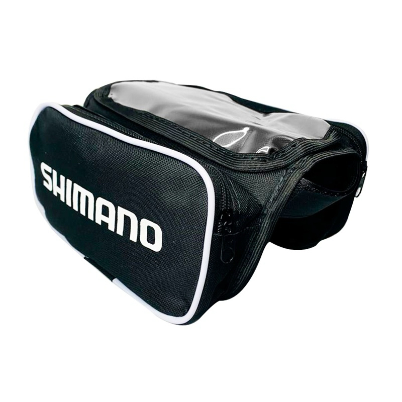 Bolsa/Alforge Dupla Para Quadro de Bicicleta com Porta Celular em Oferta na Shopee