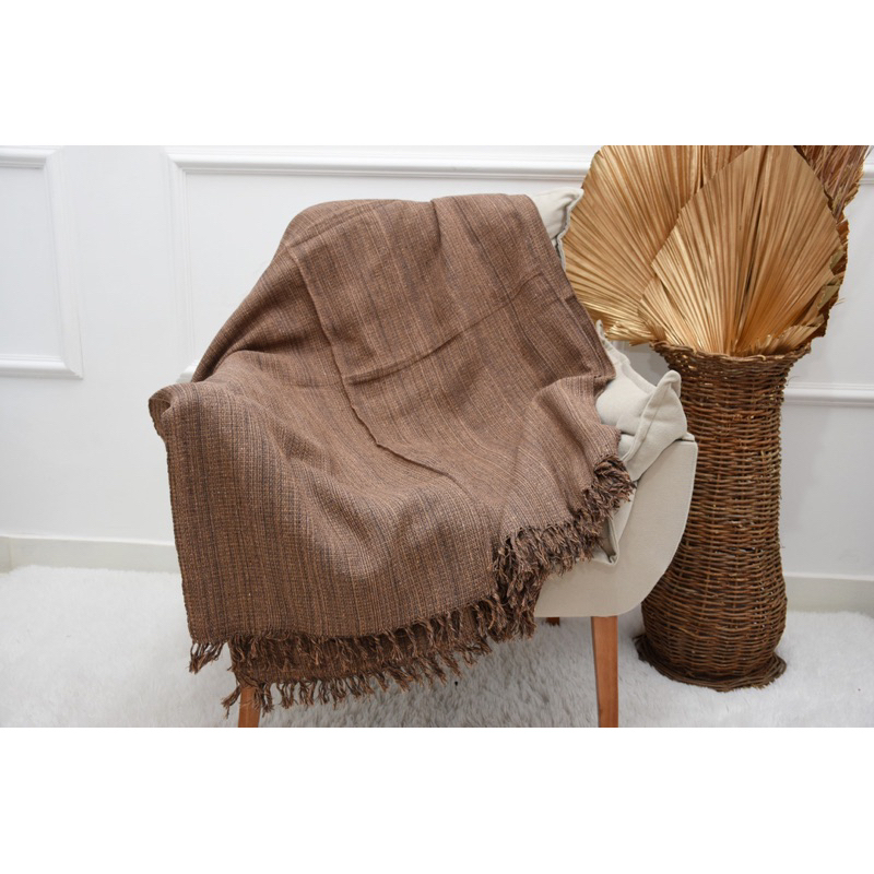 Manta 4,00M x 1,80M Para Sofá Super King Grande Grossa Decoração Sala Protetora Decorativa Coberta