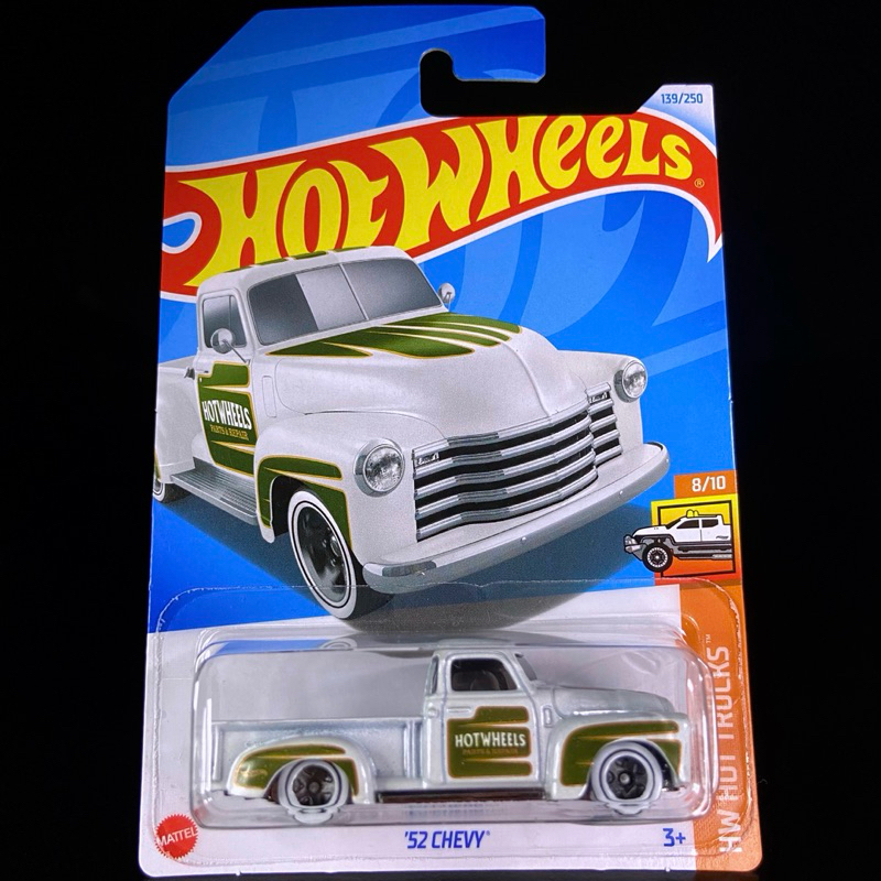Chevrolet 52 Hot Wheels PickUp Caminhonete Antiga em Miniatura Colecionável