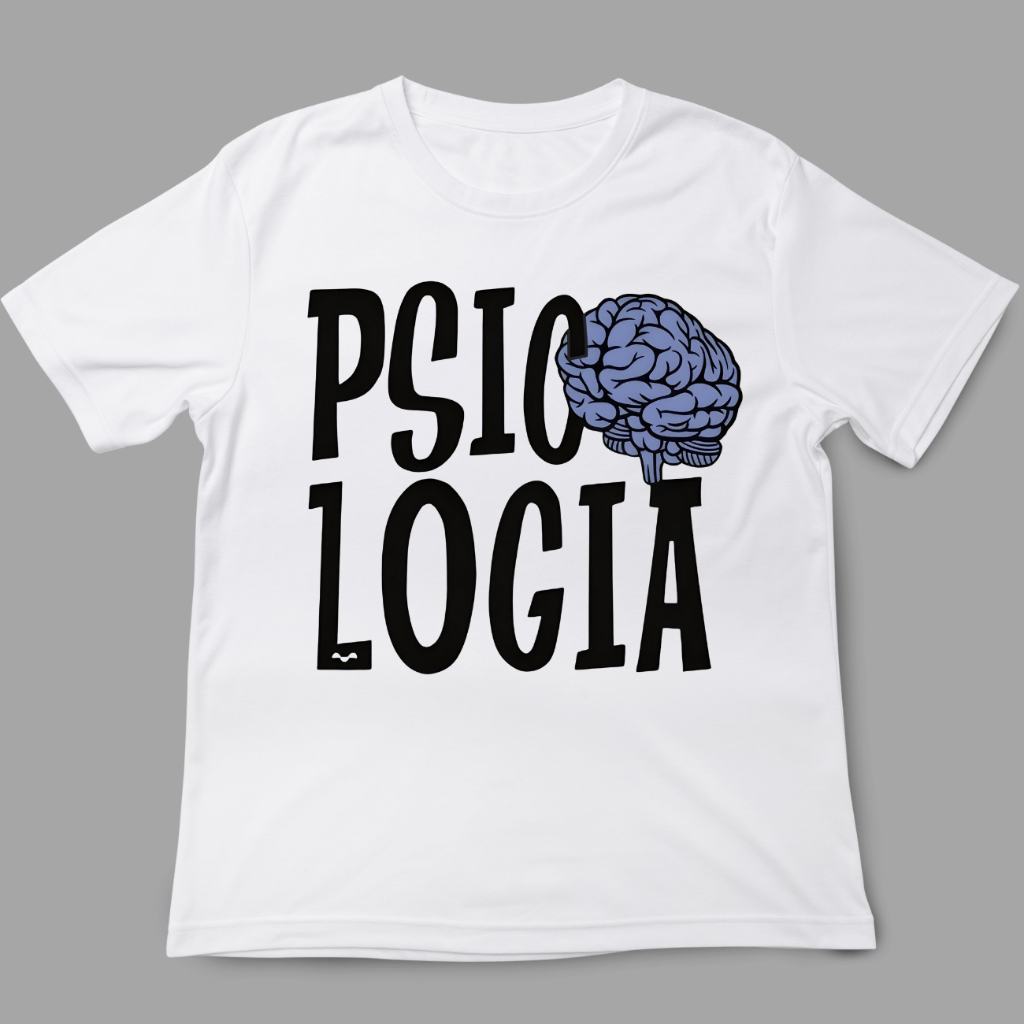 Camiseta Psicologia Psicólogo Psicóloga profissão