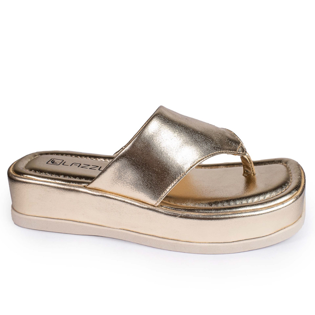 Chinelo Dedo Feminino Flatform Sandália Papete Confortável - Women Shoes