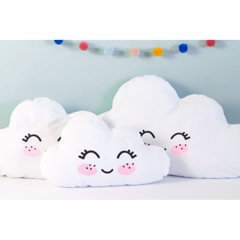 Almofada Berço Nuvem Cheia - Almofada Para Bebê em Oferta na Shopee