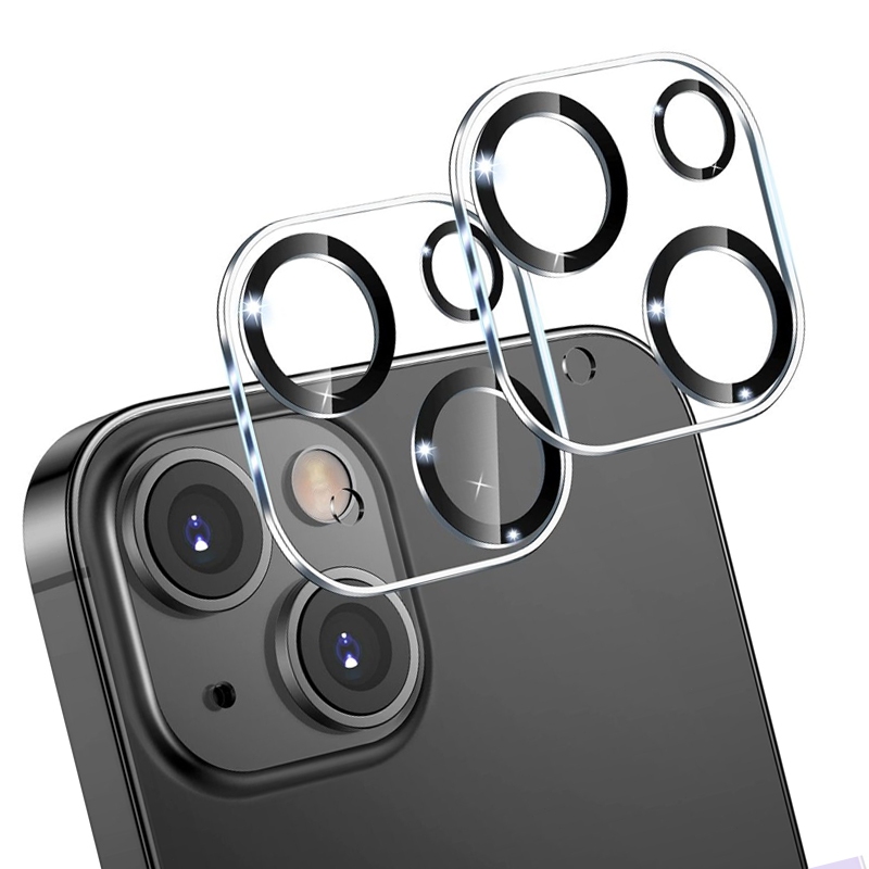 Película Câmera 3d Iphone 13 / 13 Mini / 13 Pro / 13 Pro Max - Com Borda Preta em Oferta na Shopee