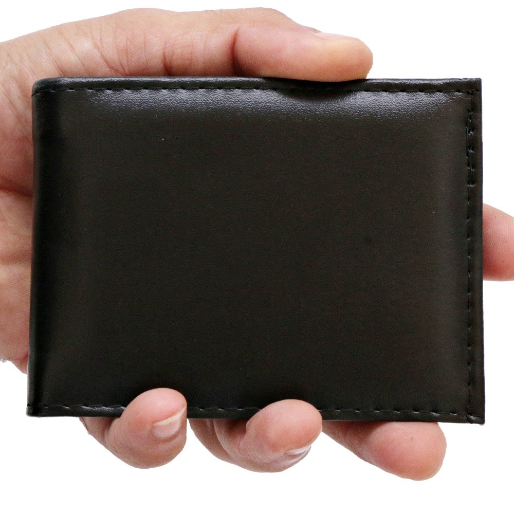 Carteira kit 3 unidades Slim F Masculina Carteira com Porta-Cartão CNH