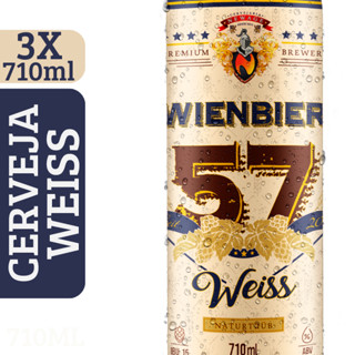 Cerveja Wienbier 57 Weiss 710ml (3un) em Oferta na Shopee