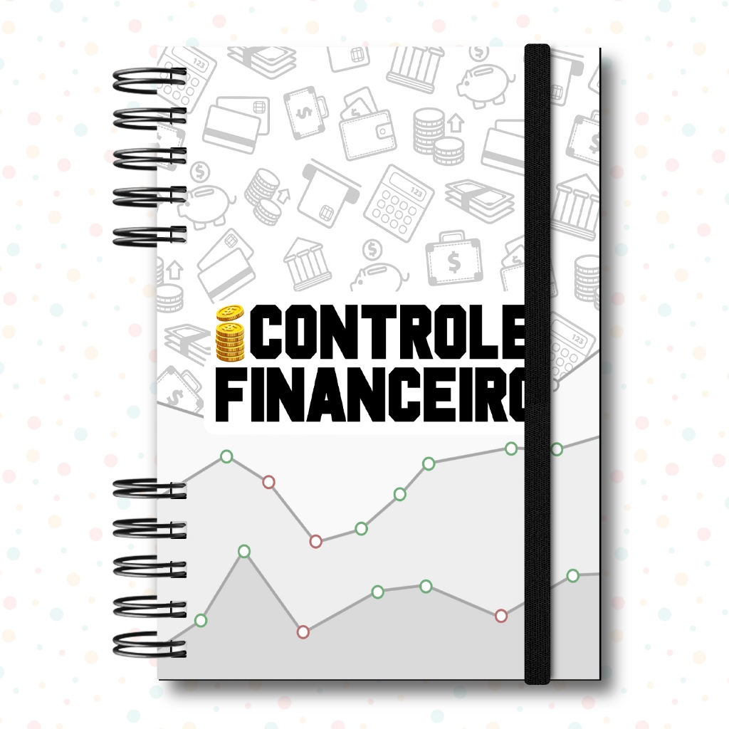 Caderneta Controle Financeiro Caderno Anotações Minha Finança Ganhos Capa Dura 172 Páginas em Oferta na Shopee