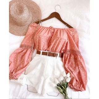 Cropped Femenino Manga Princesa com Elastico na cintura em Oferta na Shopee