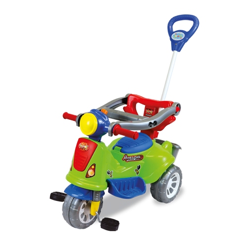Triciclo Infantil Andadorl Carrinho De Passeio Motoquinha Totoka Buzina Pedal Haste Maral em Oferta na Shopee