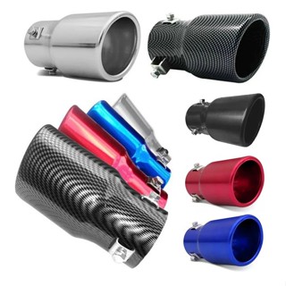 Ponteira Escapamento Prata Tuning Esportivo Carro Universal Parafuso Alumínio Veicular Automotivo em Oferta na Shopee