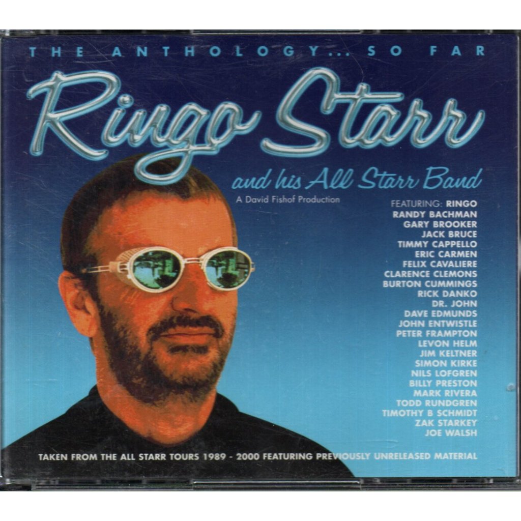 CD RINGO STARR AND HIS ALL-STARR BAND - THE ANTHOLOGY SO FAR ( BOX TRIPLO UK ) EMG 2000