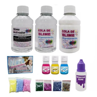 Kit De Fazer Slime Premium Ine Slime em Oferta na Shopee