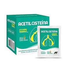 ACETILCISTEINA 600MG C/16 ENVELOPES SABOR LARANJA